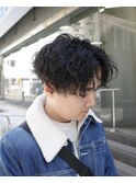 MEN’S HAIR/波巻き/波巻きスパイラル/メンズパーマ