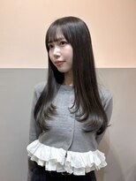 テンバイシオミエイチ(10 by shiomi H)&nbsp;オリーブグレージュ/ワンカールレイヤー/髪質改善ストレート