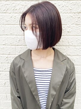 モリオ フロム ロンドン 成増店 【morio成増/玉井】ボブ　ピンクブラウン