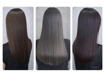 カットワークススリックバイフェローズ(CUT WORKS SLICK by fellows)の写真/ブリーチを重ねた髪も対応可能。SLICK独自の施術工程で仕上げりの水分保持が違う！
