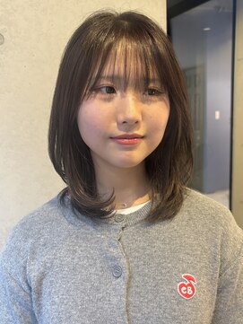 レオニード 表参道(LEONID) 【RIN】韓国ヘア　ミディアムレイヤー