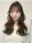 ブリーチ無しカラー／マロンベージュ／くすみベージュ