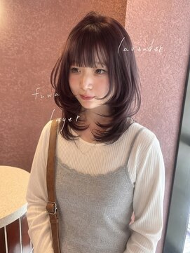 ボタン コロン 表参道 原宿(VOTAN COLON) ラベンダーカラーでツヤっぽく♪