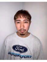 ビハインドザカーテン(BEHIND THE CURTAIN)&nbsp;【外国人風メンズショートスタイル】グリース仕上げ