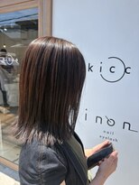 バランス 京都(BALANCE) 大人ナチュラルハイライト×艶ブラウンミディ
