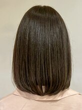 トップヘアスパアンドリゾート 鳴海(TOP HAIR spa&resort)&nbsp;名古屋前下がり切りっぱなしボブチョコレートブラウン20代30代