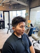 キャラクター 松山市(character)&nbsp;メンズショートパーマ