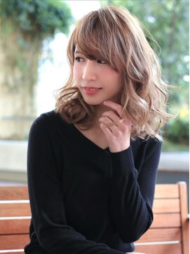 ラ ブレス 天王寺(LaBless) 柔らかグラージュミディ(天王寺)