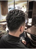 オールバック×パーマ【HOMME HAIR ZERO伊藤】
