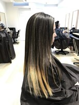 リソ 銀座(RISO)&nbsp;ハイライト グラデーション グレージュ