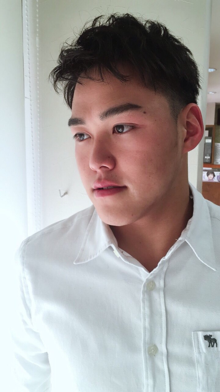 メンズ必見デザインカット+眉カット＆炭酸スパ　
