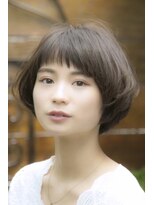 ロンド パルティール 大宮(Lond partir)&nbsp;【石田勇士郎】丸みマッシュショートボブネイビーブルー