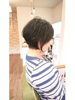 ミエル(miel)&nbsp;【hair design miel】大人耳かけショート