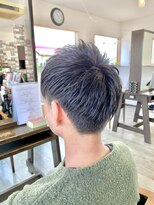 オレンジ(orange)&nbsp;【orange大分賀来】メンズナチュラルツーブロックスタイル