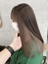 リリ(Riri)&nbsp;プラチナブラウンインナーカラー