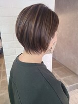 ヘア ケア ディエイチケー(HAIR CARE DHK) 透明感お洒落ショートボブ