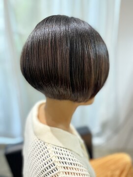 ツムグ 代官山店(TUMUGU) 代官山大人かわいいヘア美髪のススメナチュラルショートボブ