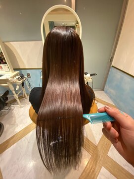 ロンド ストラーダ 心斎橋(Lond strada) ココアベージュボブウルフ