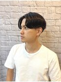 爽やか毛流れパーマ/センターパート【新宿/バーバー/理容室】