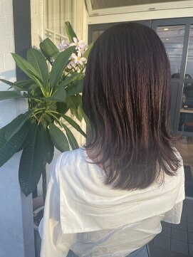 ラグ バイ シゲルカットクラブ 神田久志本店(lag) pink brown