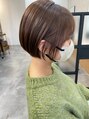 アンドビー(&b.)&nbsp;女性のショートカットのお客様を多く担当しています^_^