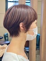 ユキオ オブ ヘアー(YUKIO of Hair) 20代30代大人可愛い小顔ボブ前下がりショートハイライト