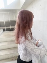 アクアオモテサンドウ(ACQUA omotesando)&nbsp;◎ケアブリーチ1回ホワイトピンクベージュカラーミルクティー