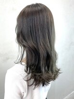 アイティーバイアルバム 北千住店(IT by ALBUM)&nbsp;グレージュセミディ_大人ガーリーチョコレート_ba403852