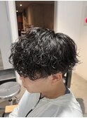 大人気！波巻き＋ツイストスパイラルパーマ