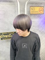 メンズサロンロス(LOSS) シルバー逆インナーカラー