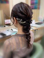 アエラス(Aeolus)&nbsp;編みおろしヘアセット