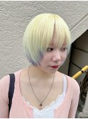 ☆☆まるっと金髪ショートのエンドカラー