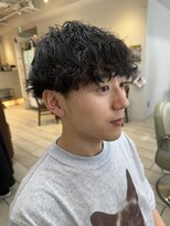 テトラ バイ ネオリーブ 横浜西口店(tetra by neolive)&nbsp;横浜★マッシュパーマのツイストスパイラル