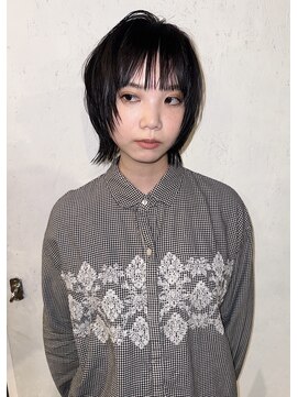 ノラジャーニー(NORA Journey) 【諒】ボブレイヤーボブウルフボブフェイスレイヤー顔周りカット