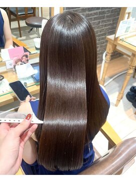 プラグ バイ ネオリーブ(plug by neolive) こなれミディ×髪質改善[髪質改善/縮毛矯正/韓国]H