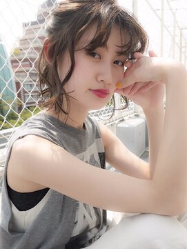 ポール(pole) 札幌ロング　グレージュ×ゆるっとアレンジ