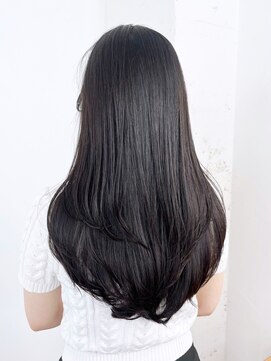 アルバム 新宿(ALBUM SHINJUKU) 透明感カラー黒髪小顔秋色透明感カラー_ba521691