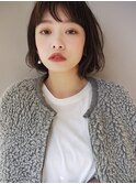 【morio札幌】札幌ボブ　大人かわいいパーマボブ