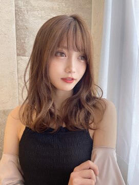 ロンドアリシア 金山(Lond Alexia) イヤリングカラー 縮毛矯正 韓国風 ダブルカラー 髪質改善5509