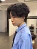 似合わせカット+メンズパーマ￥15950
