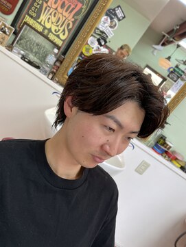 いなたいバーバー 韓流系センターパート