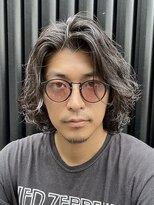 フィフス 大分(fifth)&nbsp;大分センターパートミディアム毛流れスパイラルパーマ