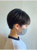 【韓国ヘア】ハンサムマッシュショート