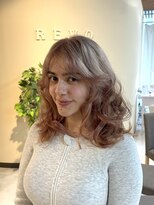 ブリッツレボルト(BLITZ R EVOLUT) カーリースタイル×ホワイトベージュ