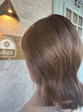 アリュメ 三重鈴鹿店(allum) ベージュの白髪ぼかしハイライト