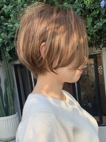 ディモアンド 表参道(Dimo&)&nbsp;xカット/イメチェン/ホワイトブロンド/外ハネボブ/美髪