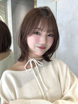 ロンドリメゾン 原宿(Lond re Maison.) 外ハネボブで作るこなれ感たっぷり大人カジュアルヘア