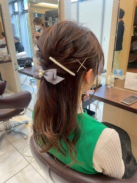 ルページ 千葉(lpage) 髪質改善/顔周りレイヤーカット/グレージュ[千葉/千葉駅]