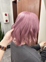 ニコ トウキョウ 渋谷(nico TOKYO)&nbsp;ミルクティーピンクダブルカラーピンクハイトーン韓国レイヤー