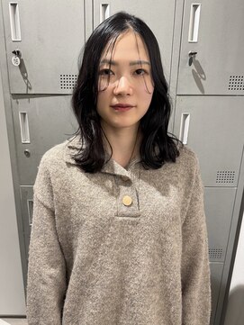 ロロネー 天満(Lolonois) 【Lolonois天満】暗くても透明感！髪質改善くびれヘア（釣本竜哉